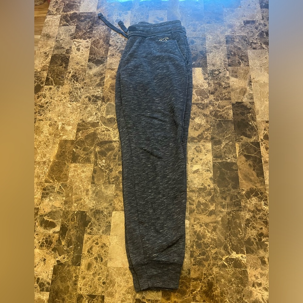 Mens Blue Hollister Jogger Sweatpants (Size-S)